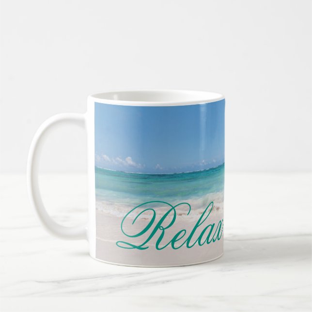 Mug Plage Backgroud (Gauche)