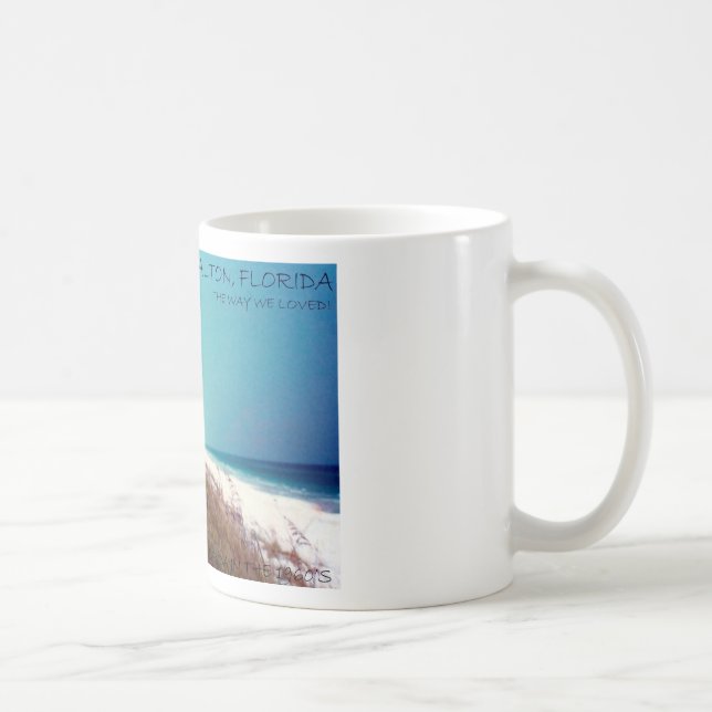 Mug Plage bleue de montagne (Droite)