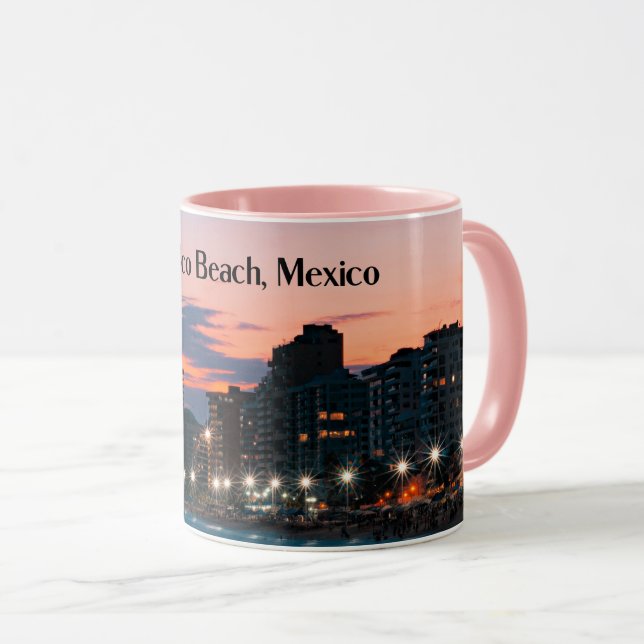 Mug Plage d'Acapulco, Mexique (Devant droit)