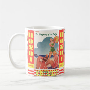 Mug Plage de Bondi vintage : Iconic Australia Travel
