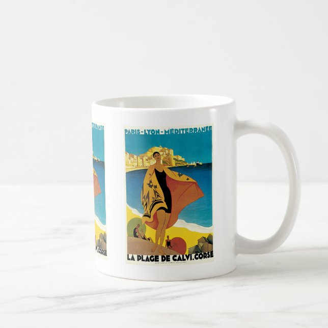 Mug Plage De Calvi, Corse de La (Droite)