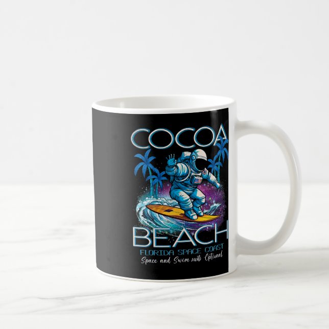 Mug Plage de Cocoa Beach Floride, passerelle vers l'es (Droite)