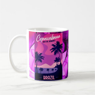 Mug Plage de Copacabana Rio De Janeiro Brésil 