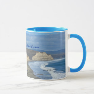 Mug Plage de Drakes - bord de la mer de ressortissant