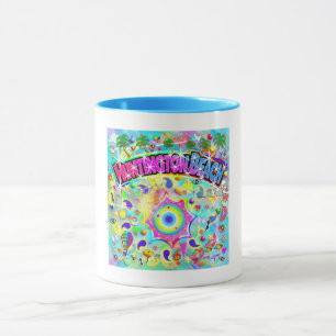 Mug Plage de Huntington Mystic Dance