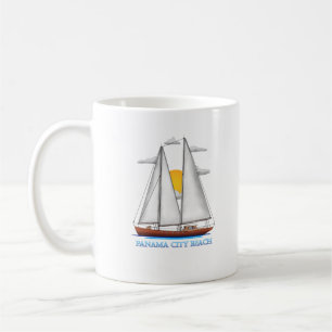 Mug Plage de Panama City Plage Côtière Nautique Voile
