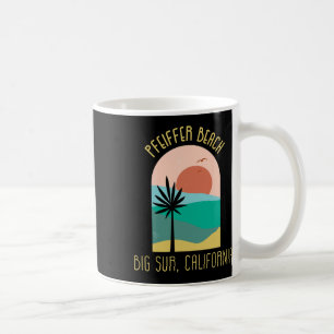 Mug Plage de Pfeiffer Big Sur Californie - Vacances Bo