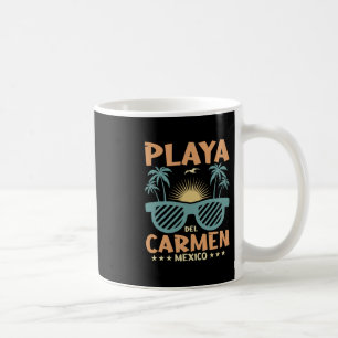 Mug Plage de Playa Del Carmen au Mexique, vacances en