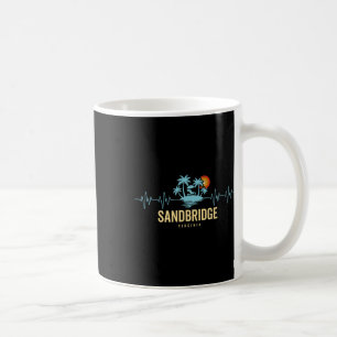 Mug Plage de Sandbridge Virginie Battement de coeur 80