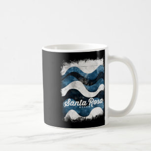 Mug Plage de Santa Rosa Floride Surf vintage Océan