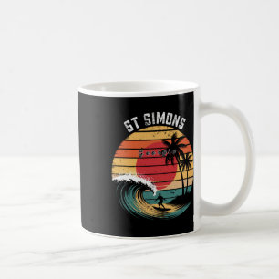 Mug Plage de St Simons Géorgie Plage Surfing