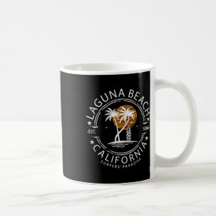 Mug Plage de surf rétro Laguna Californie Hommes Femme