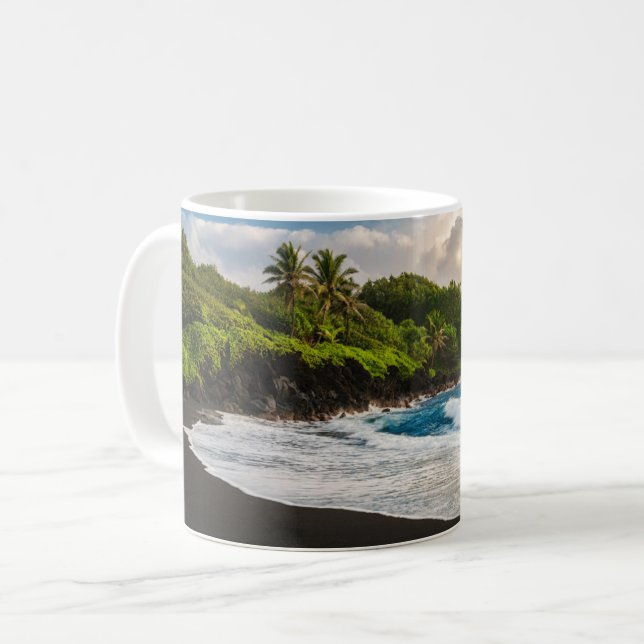 Mug Plage de Waianapanapa (Devant gauche)