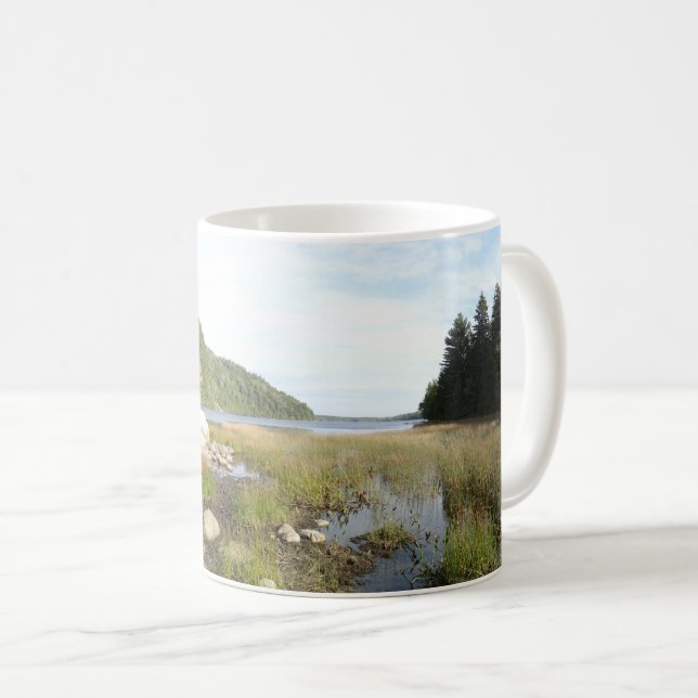 Mug Plage d'Echo Lake dans le parc national d'Acadia (Devant droit)