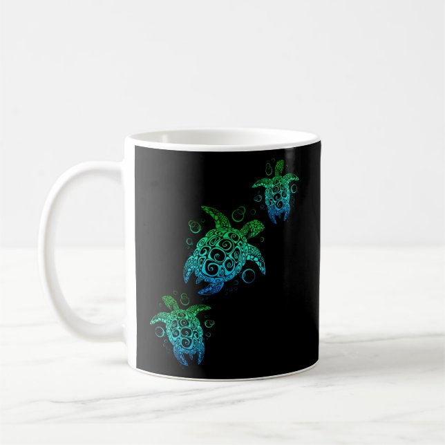 Mug Plage des tortues de mer Hawaiian Honu (Gauche)