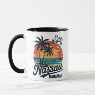 Mug Plage d'été à Nassau Bahamas