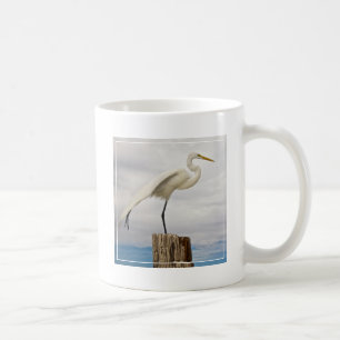 Mug Plage douée du héron Fort Myers, la Floride