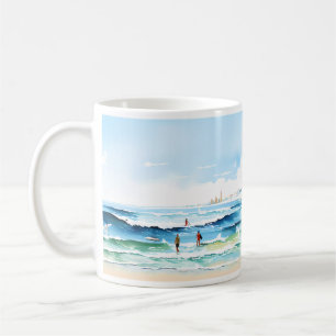 Mug Plage Et Vague
