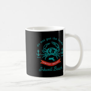 Mug Plage Inkwell Marthas Vineyard Vacances Crab Souve