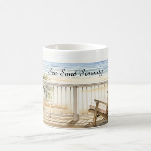 Mug Plage Ocean View Serenité