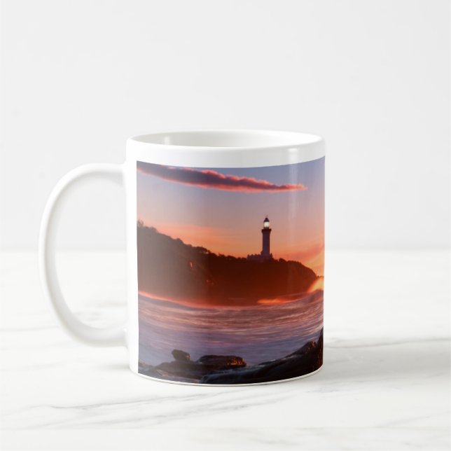 Mug Plage principale de soldats du phare | de Norah, (Gauche)