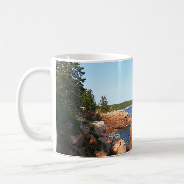 Mug Plage rocheuse d'Acadia près de Thunder Hole (Gauche)