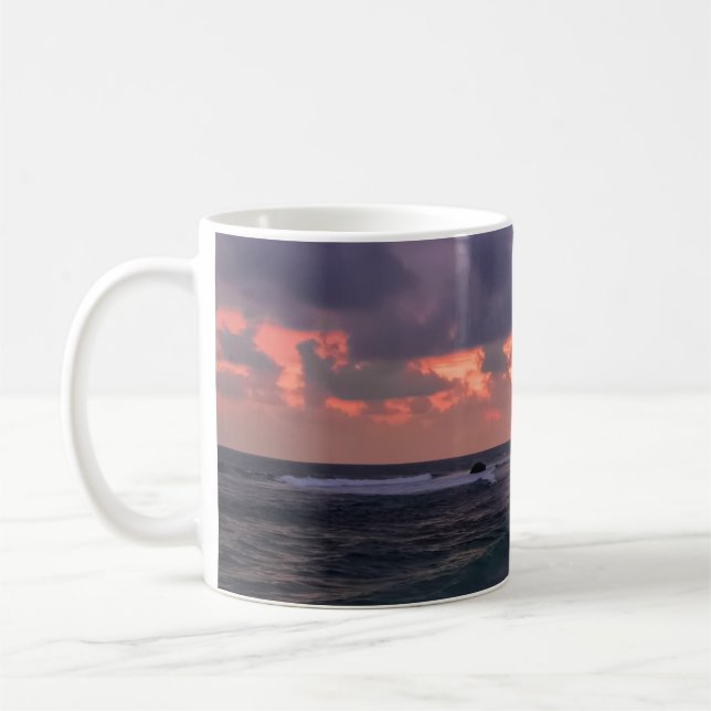 Mug Plage romantique à Dusk (Gauche)