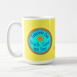 MUG PLAGE, SABLE ET SOLEIL ! FABULEUX AMUSANT SUNNY C