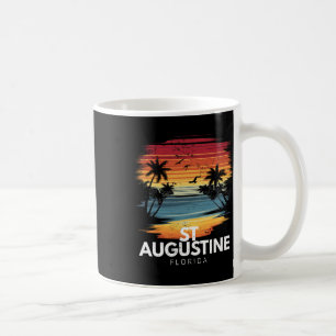 Mug Plage St Augustine Floride Surfboard Surf Vintage