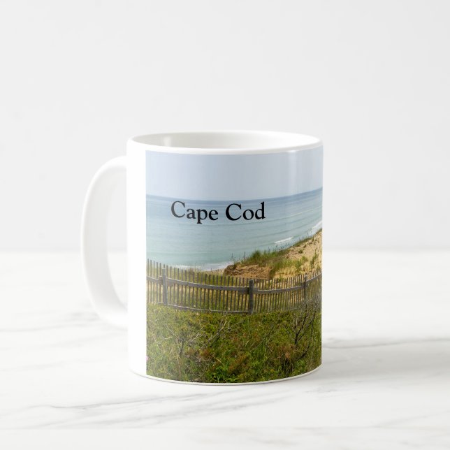 Mug plage sur le cap Cod Massachusetts (Devant gauche)