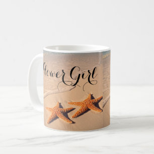 Mug Plage Thème Flower Girl Cadeau Café mug, Coupe