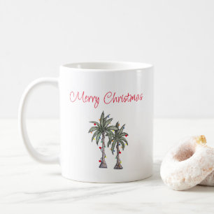 Mug Plage Tropical Joyeux Palm Trees