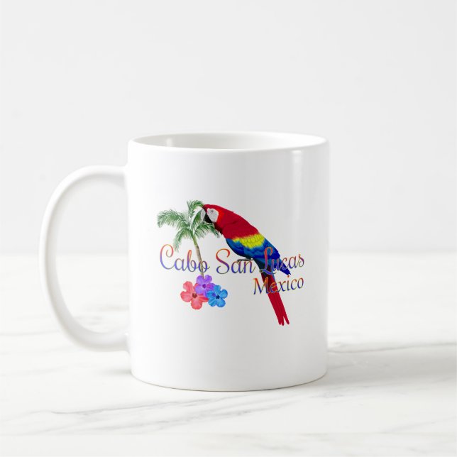 Mug Plage tropicale de Cabo San Lucas (Gauche)