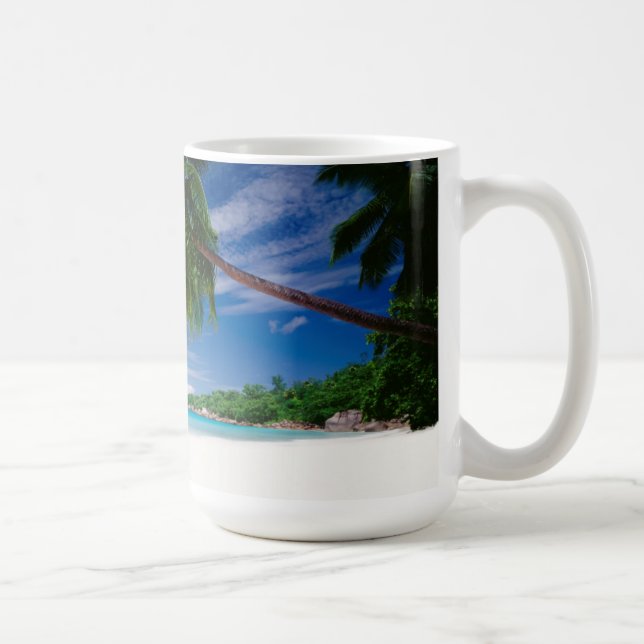 Mug Plage tropicale | Seychelles (Droite)