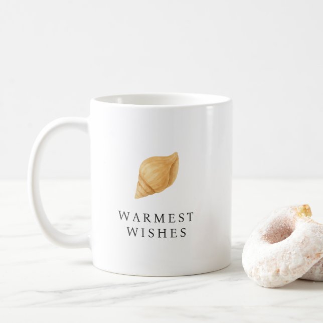 Mug Plage Warmest Warmest moderne Noël (Avec donut)