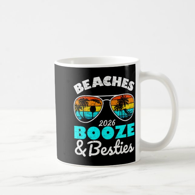 Mug Plages alcool amies voyage filles 2026 floride (Droite)