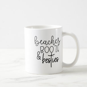 Mug Plages Booze Et Besties Drôle Été Bff Don He
