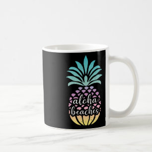 Mug Plages d'Aloha Hawaii Hawaii Pineappa Cute Beach