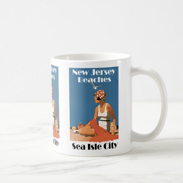 Mug Plages du New Jersey ~ Sea Isle City (Droite)