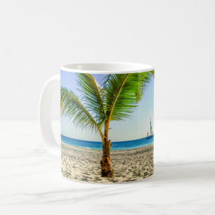Mug Plages tropicales   Bateau, Palmier, Aruba