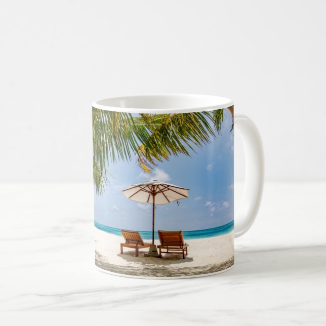 Mug Plages tropicales | Plage République Dominicaine (Devant droit)