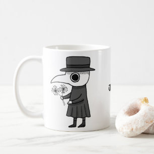 Mug Plague Doctor Fundy Medieval Goth Lover cadeau