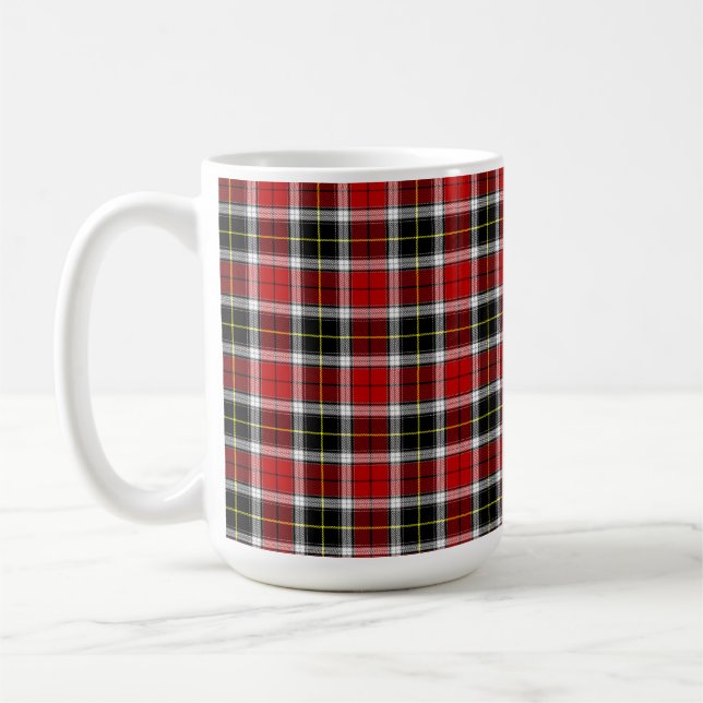 Mug Plaid Brown Check (Gauche)