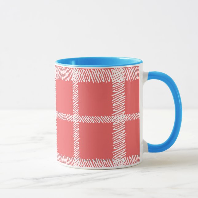 Mug Plaid LtPink (Droite)
