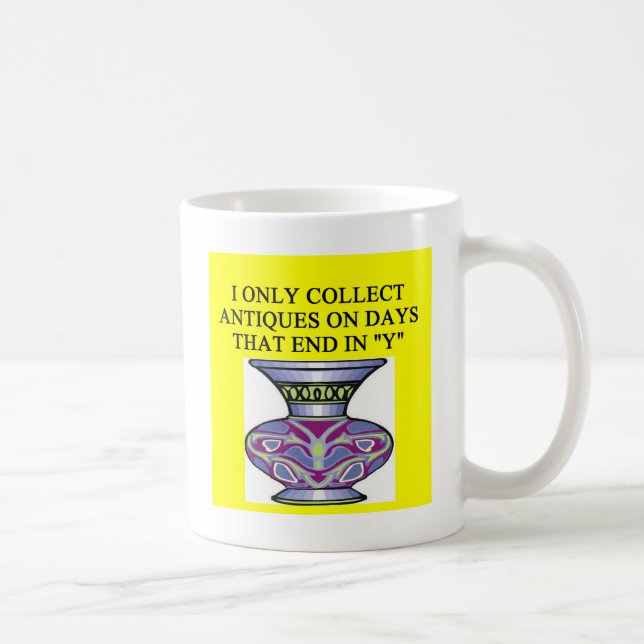 Mug Plaisanterie ANTIQUE de collecteur (Droite)