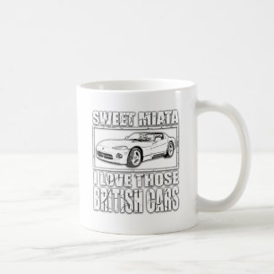 Mug Plaisanterie britannique de voiture de vipère de