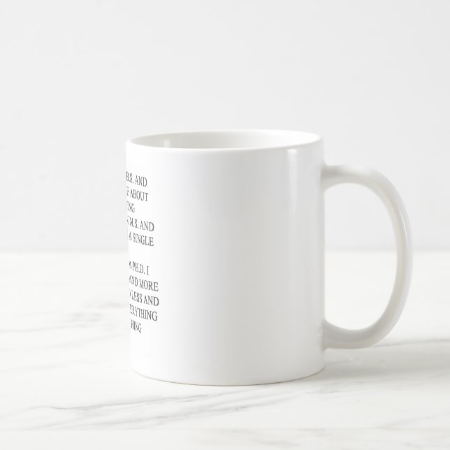 Mug Plaisanterie de PHD (Droite)