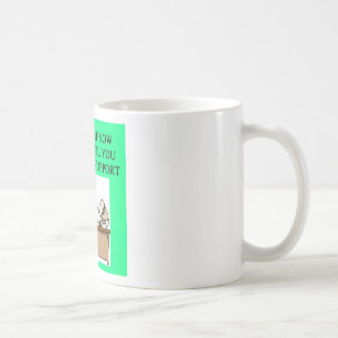 Mug plaisanterie de support technique