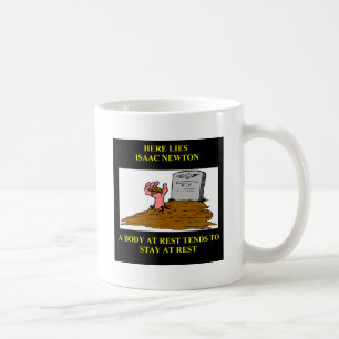 Mug plaisanterie d'Isaac Newton
