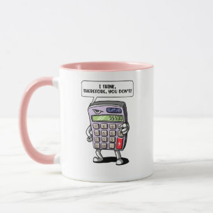 Mug Plaisanterie drôle de mathématiques de